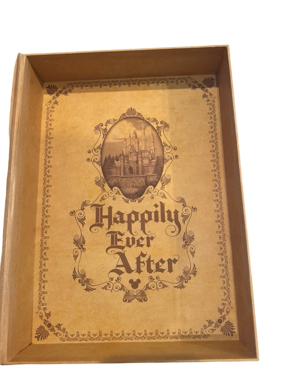 Disney Parks Official 2020 Once Upon A Time Cinderella’s Castle Fake Book Box - Picture 7 of 10